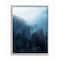 Stupell Industries Daylight over Pine Forest Mountain with Fog Framed Wall Art